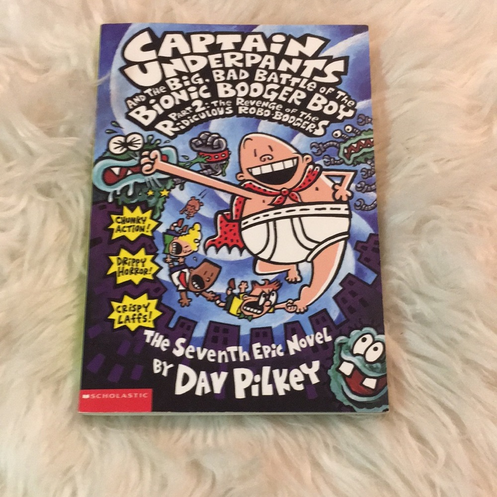 Captain underpants book